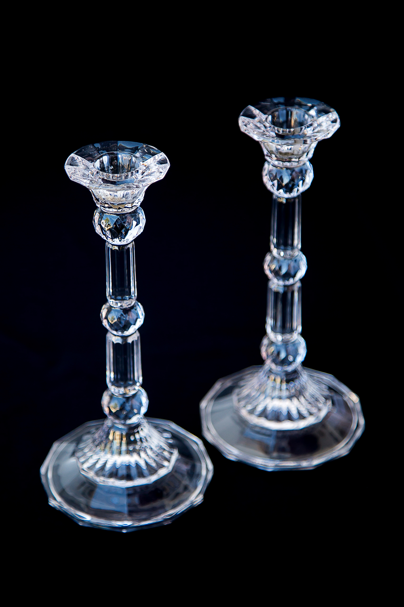 Candelabro de Vidrio para eventos renta en Monterrey
